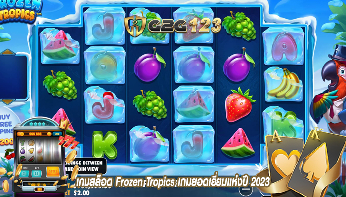 เกมสล็อต Frozen Tropics เกมยอดเยี่ยมแห่งปี 2023